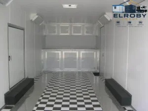 مخطط تصميم كرفانات من الداخل